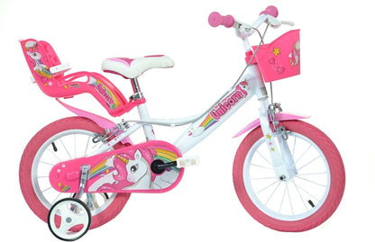 Rower dziecięcy Dino Bikes Unicorn 144R-UN