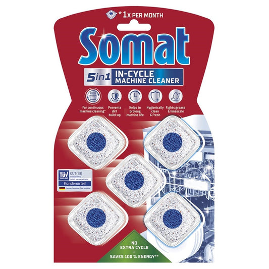 Indaplovių tabletės SOMAT, 5 vnt.