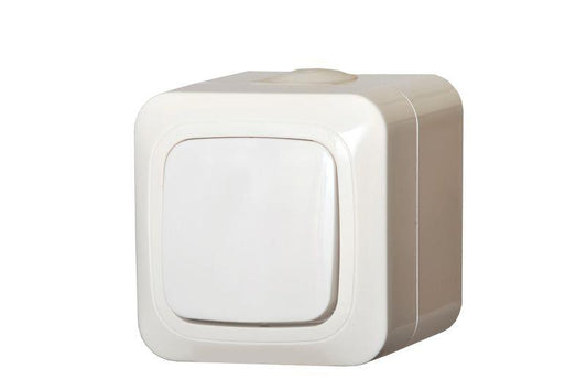 Jungiklis LIREGUS HERMI, baltos spalvos, IP44