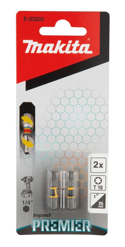 Końcówki E-03202 T15-25mm, 2 szt.