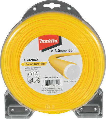 Žoliapjovės pjovimo lynas 3.0 mm/56 m apvalus