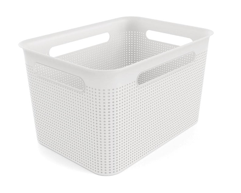 Pudełko ROTHO BRISEN, 16 l, białe, 36×26,2×21,1 cm