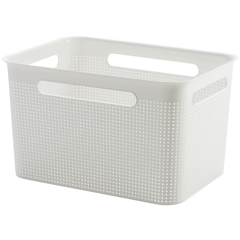 Pudełko ROTHO BRISEN, 16 l, białe, 36×26,2×21,1 cm