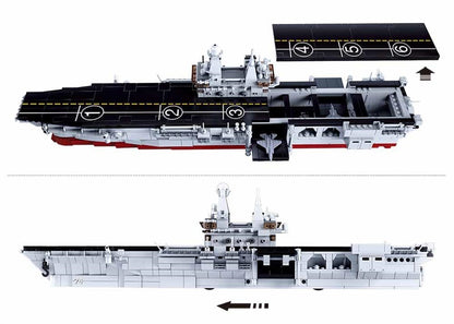 Konstruktor SLUBAN M38-B0699, okręt wojenny, 1088 części