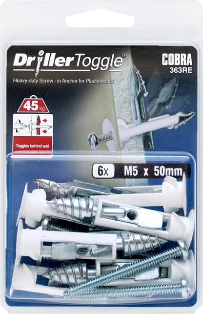 Wkręty do płyt GK, 11,5 x 63 mm, 6 szt.