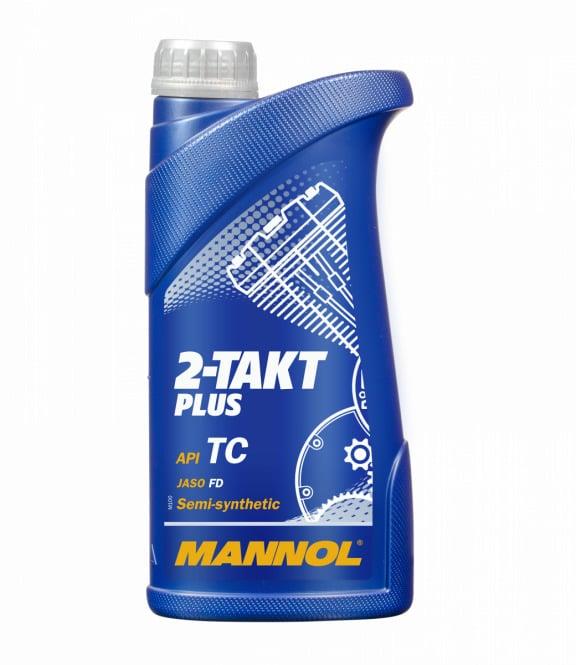 Olej silnikowy do motocykli Mannol 2-Takt Plus, 1 l