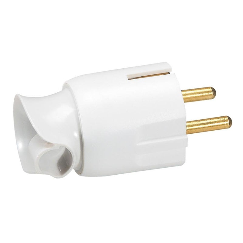 Wtyczka kątowa LEGRAND, 16A, 230V, biała