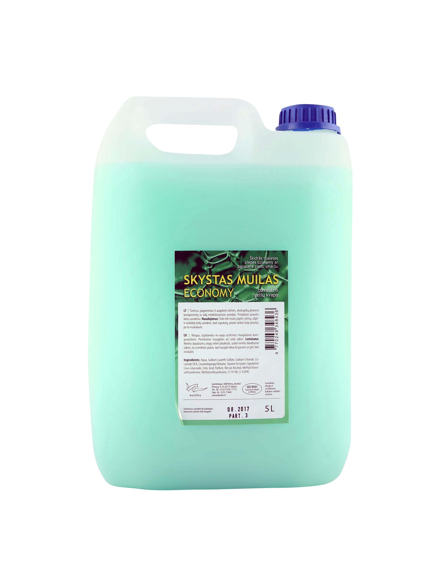 Skystasis muilas ECONOMY, 5 l, pavasario gėlių kvapo