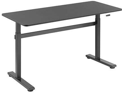 Reguliuojamo aukšcio stalas Up Up – Loki, 1400x600mm, juodas