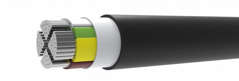 Aliumininis jėgos kabelis TT Cables, AXMK 5X16 RE, 500 m