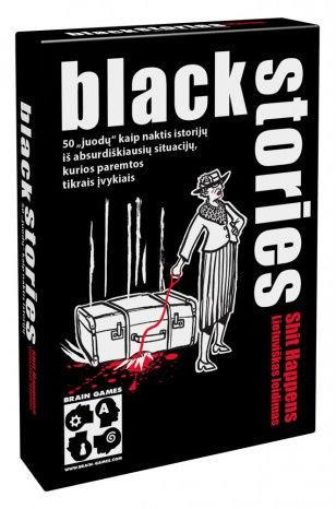 Gra planszowa BLACK STORIES: SHIT HAPPENS, LT