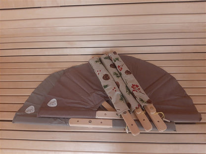 Pirties vėduoklė, juodalksnio, 50 x 100 cm, įvairių spalvų