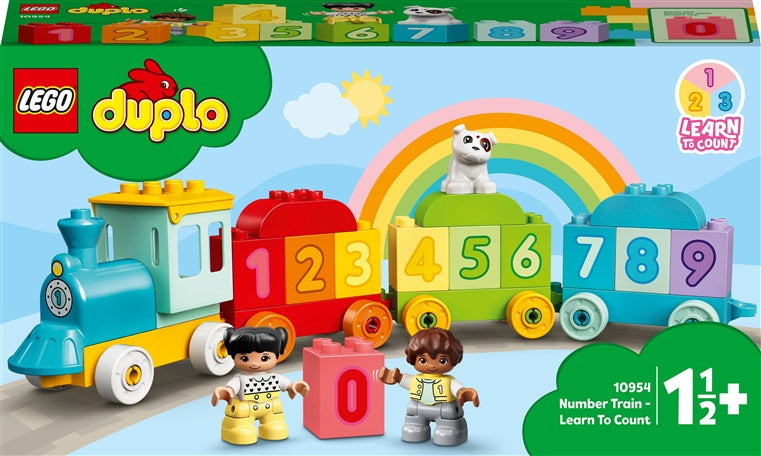 Klocki LEGO® DUPLO® 10954, Pociąg z cyferkami