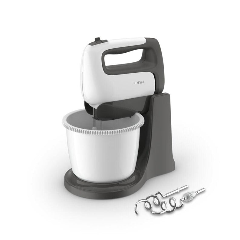 Mikser z misą Tefal Prep'Mix+ HT464138, biały/szary