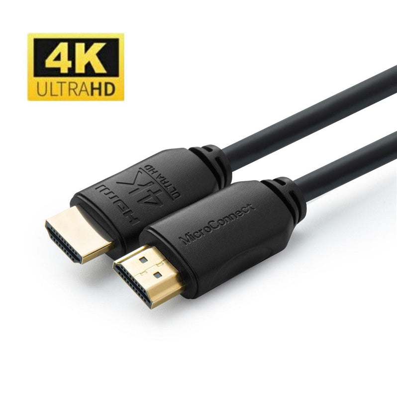 Kabelis MICRO_CONNEC HDMI M, HDMI M, 3m, juodas