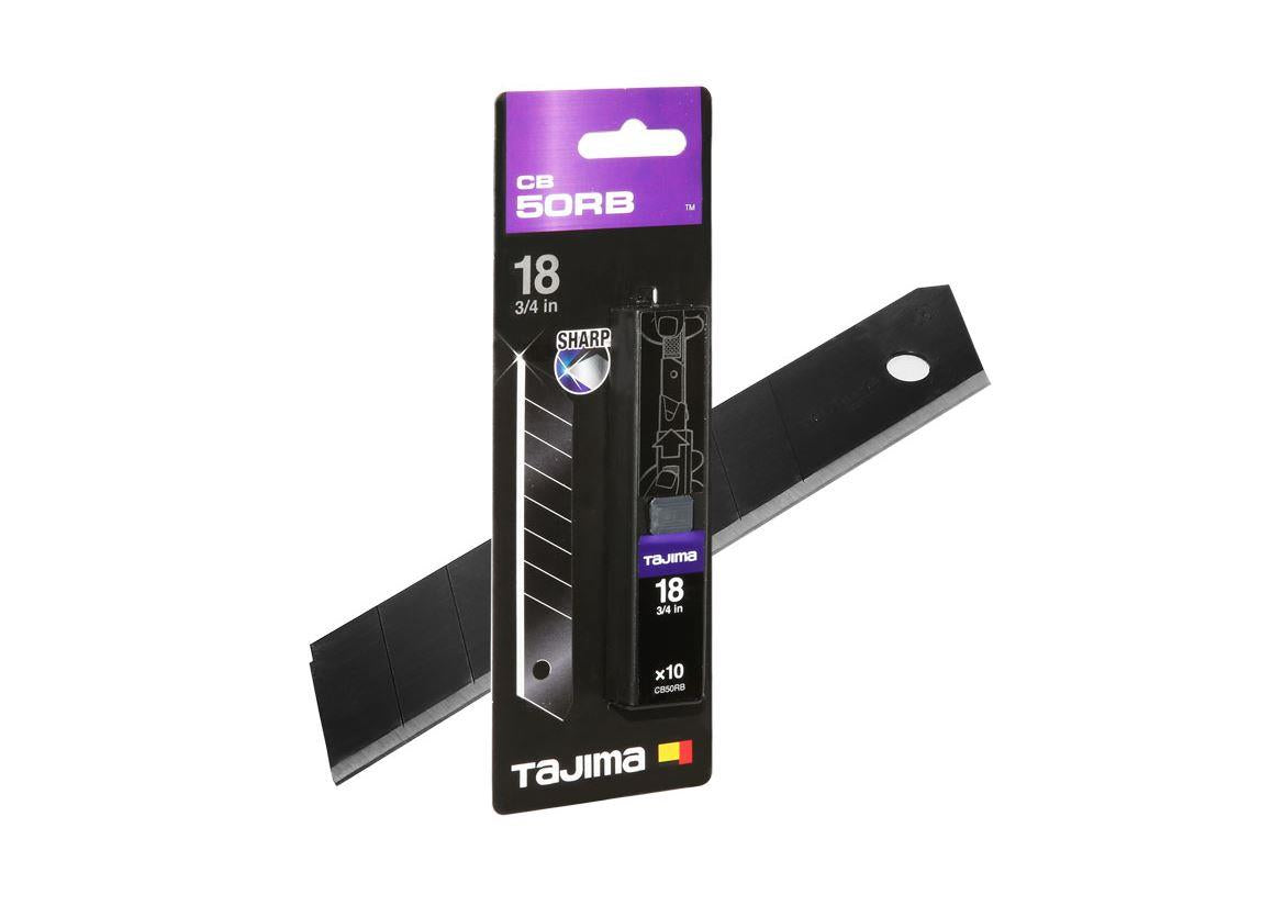 Laužomos geležtės TAJIMA CB50RB 18mm,10 vnt.