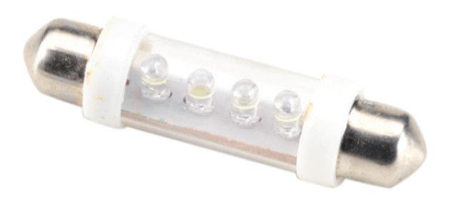 Lampki tablicowe 4 białe LED Torpedo, 2 szt.
