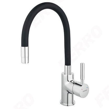 Bateria kuchenna Ferro Zorba BZR4B czarny/chrom