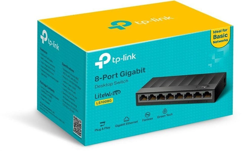 Tinklo šakotuvas TP-Link LS1008G