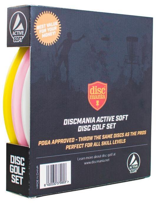 Zestaw dysków do disc golfa Discmania active 3, 851DM379953