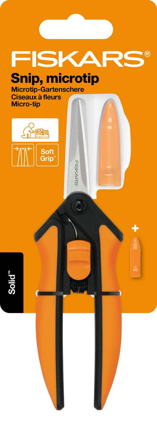 Sodo žirklės Fiskars Solid Microtip SP13, 140 mm