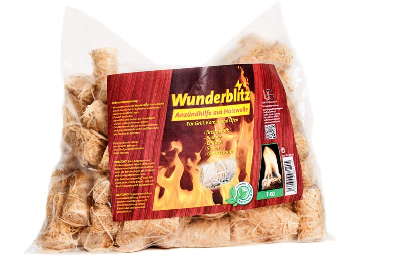 Rozpałki z wełny drzewnej, 1 kg