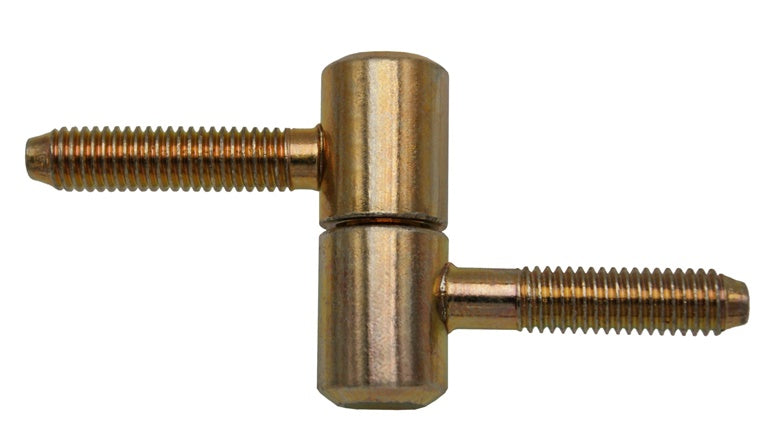 Zawias okienny 15 x 40 mm, ocynkowany, żółty