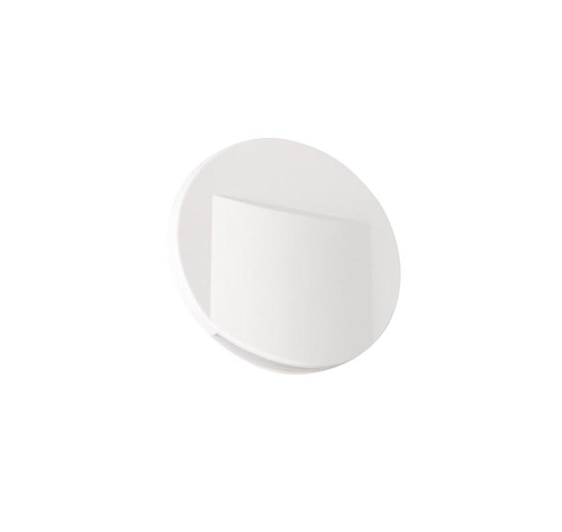 Lampa schodowa, wpuszczana, LED 0,8W 4K 15lm D7,5 biała