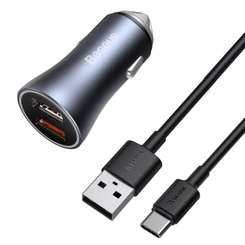 Ładowarka samochodowa 2XUSB QC4.0 40W