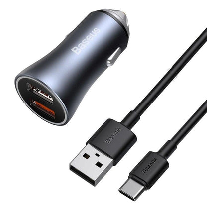 Ładowarka samochodowa 2XUSB QC4.0 40W