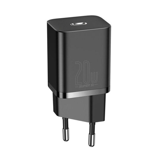 Įkroviklis BASEUS, USB 3.0 TYPE-C, juodas