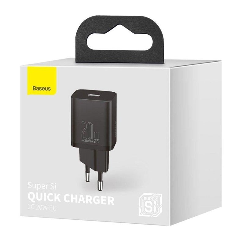 Ładowarka BASEUS, USB 3.0 TYP-C, czarna