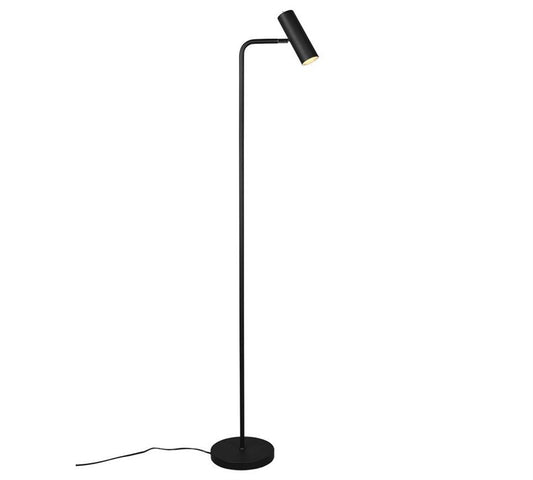 Lampa podłogowa TRIO MARLEY, 5 W, GU10, czarna