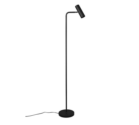 Lampa podłogowa TRIO MARLEY, 5 W, GU10, czarna