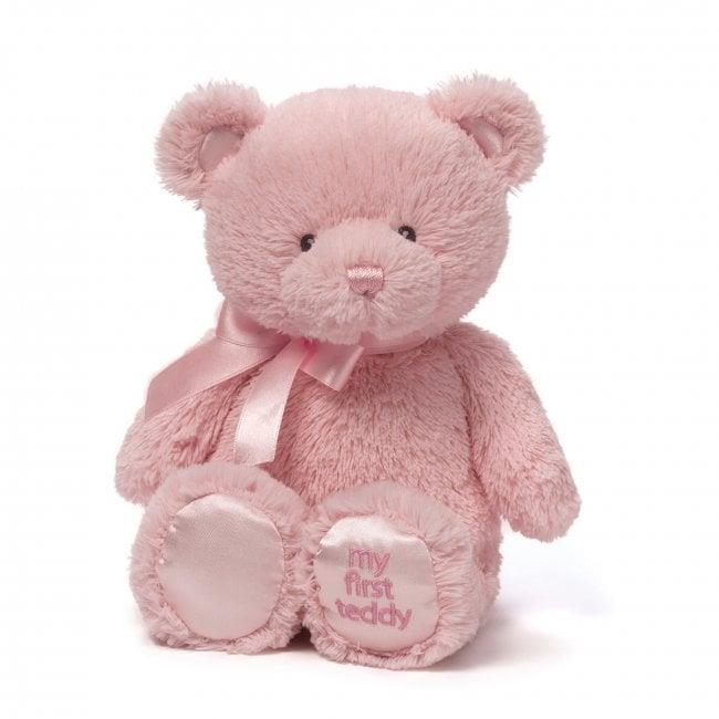 Pluszowy miś 6055510, różowy, 25 cm