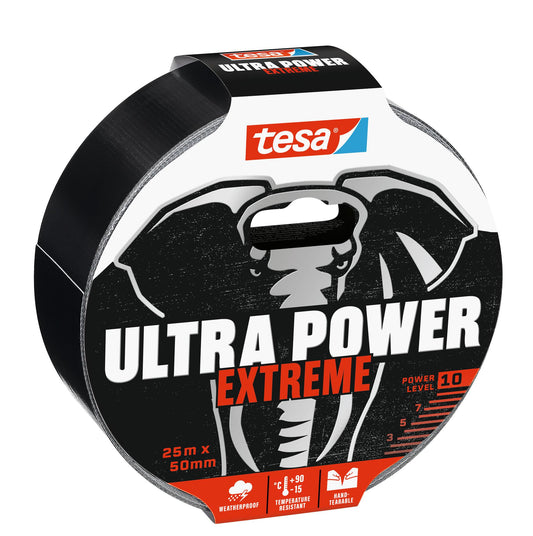Lipnioji juostelė TESA ULTRA POWER EXTRA 56623, 25 m × 50 mm