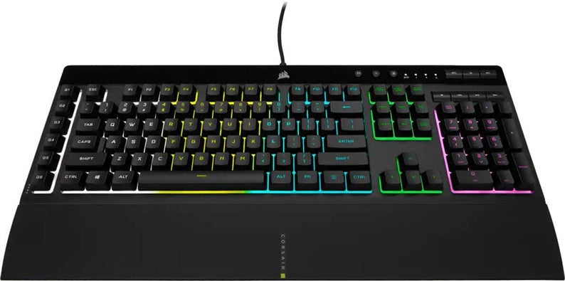 Klawiatura Corsair K55 RGB PRO EN, czarna