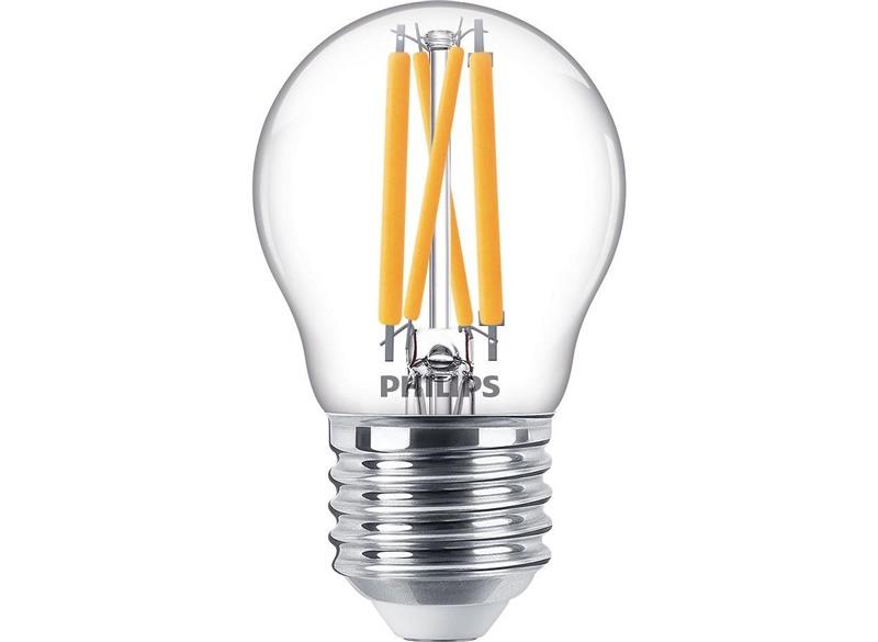 Żarówka Philips LED, P45, E27, 3,4 W, 470 lm, 2200–2700 K