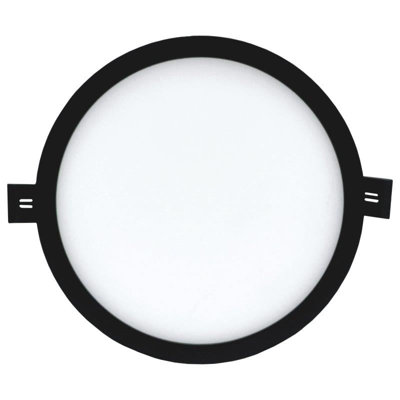 Įmontuojamas šviestuvas ope Split, 22W, 3000°K, LED, juodas