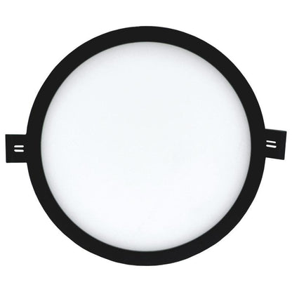 Oprawa wpuszczana ope Split, 22W, 3000K, LED, czarna