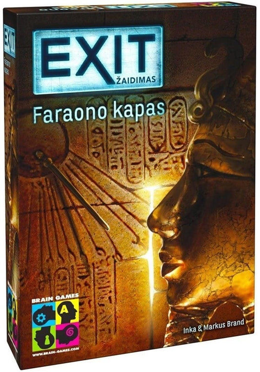 Stalo žaidimas EXIT: FARAONO KAPAS, LT