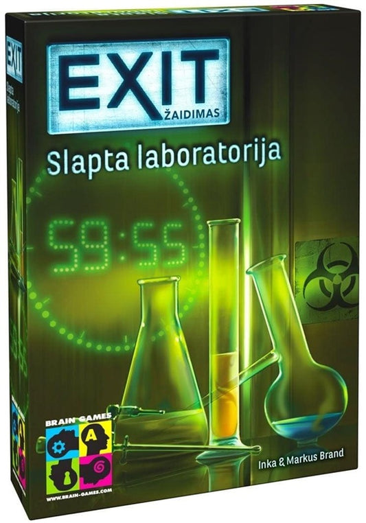 Gra planszowa EXIT: TAJNE LABORATORIUM, LT
