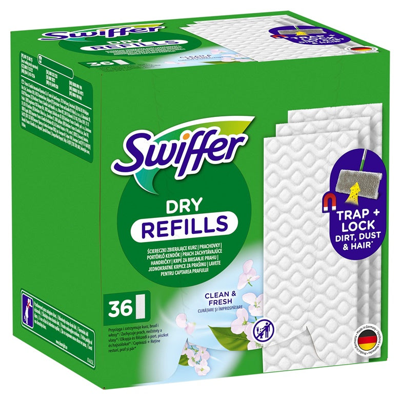 Swiffer Sweeper Suche ściereczki do podłóg, 36 szt.