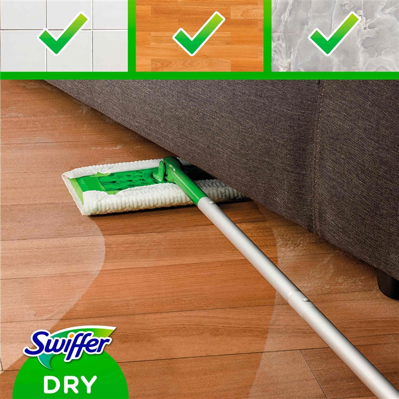 Sausų grindų šluosčių Swiffer papildymas, 18 vnt.