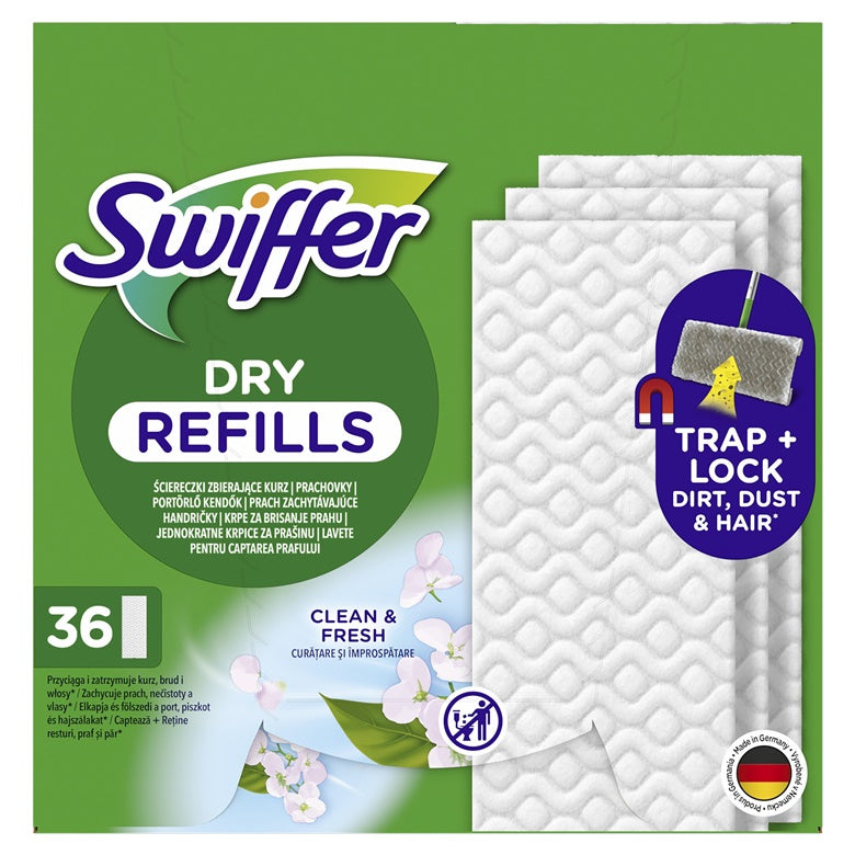 Swiffer Sweeper Suche ściereczki do podłóg, 36 szt.