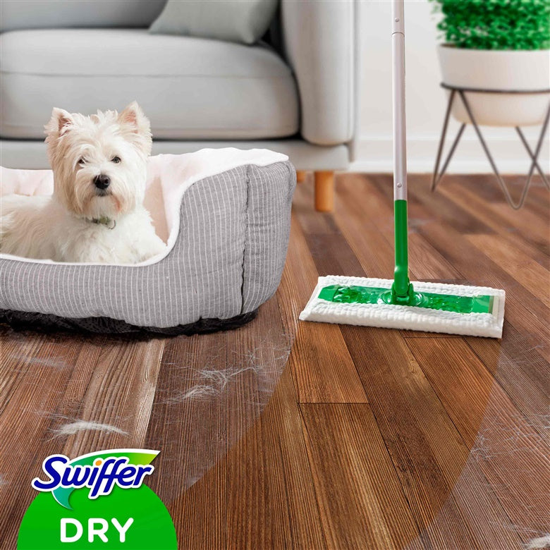 Sausų grindų šluosčių Swiffer papildymas, 18 vnt.