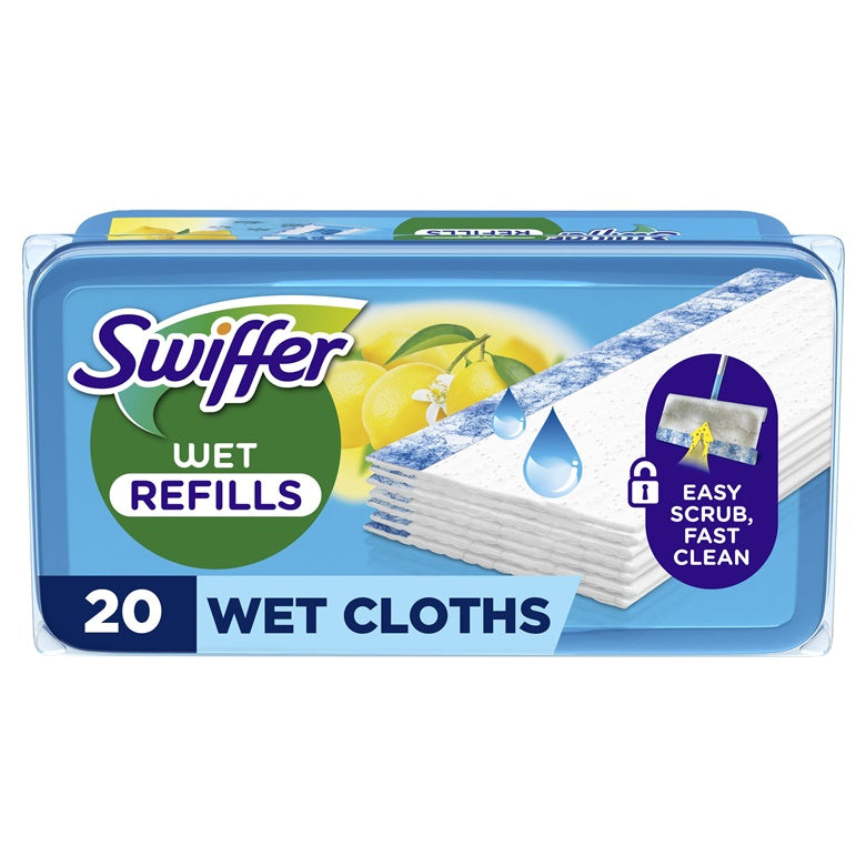 Swiffer Sweeper wilgotne ściereczki do podłóg, 20 szt.