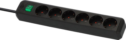 Przedłużacz domowy BRENNENSTUHL ECO-LINE, 6 gniazd, 3 m