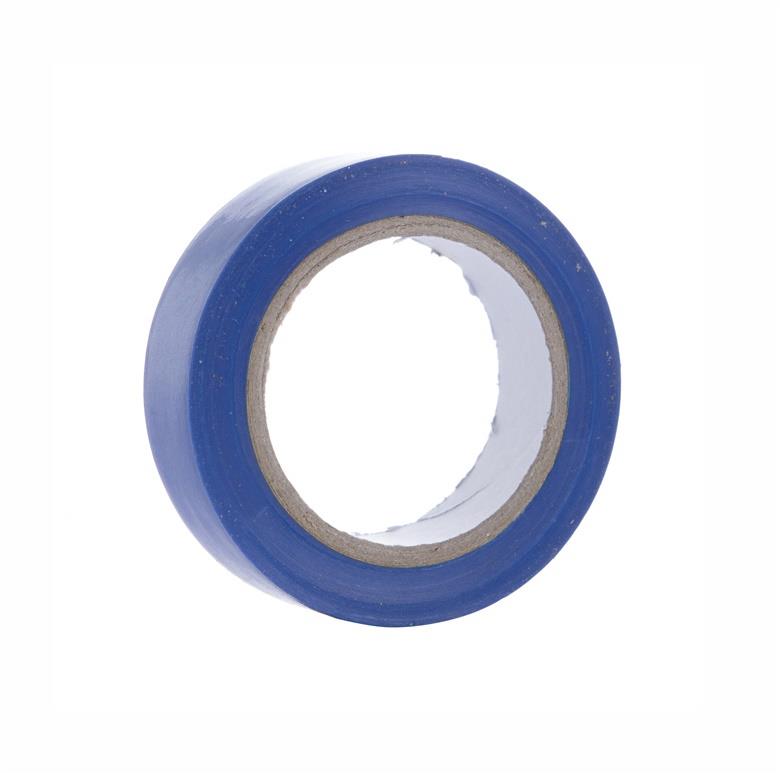 Taśma izolacyjna, Bycom, 0.13 x 15 mm. 10 m. niebieska