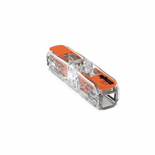 Laidų jungė Wago 221-2411/20 2 x 0.2-4 mm², 450 V, 20 vnt.